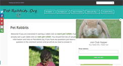 Desktop Screenshot of petrabbits.org